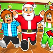 Obby: Escape from Santa!
