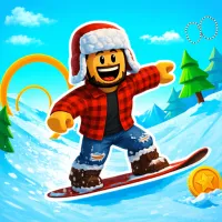 Snow Rider Obby Parkour