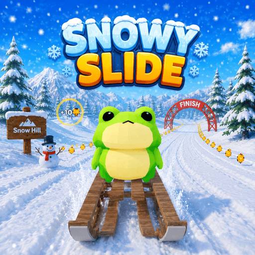 Play game Snowy Slide